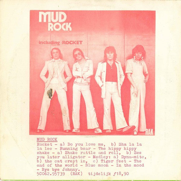 Mud - Lonely This Christmas 43489 Vinyl Singles Vinyl Goed / Hoes Goed