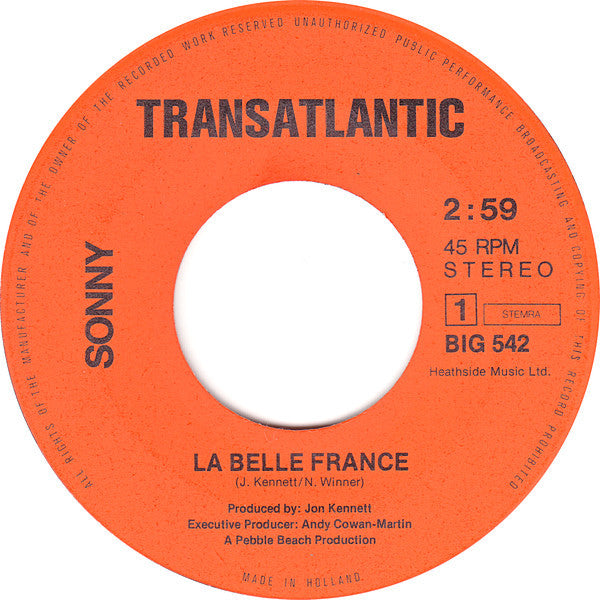 Sonny - La Belle France 13254