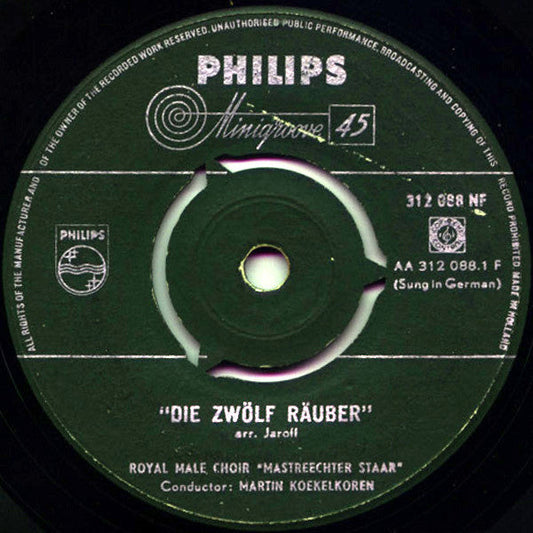Royal Male Choir Mastreechter Staar - Die Zwölf Räuber 22082