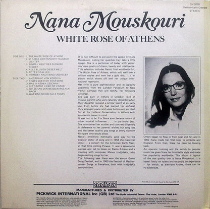 Nana Mouskouri - White Rose Of Athens (LP) 45323 Vinyl LP Vinyl Goed / Hoes Goed