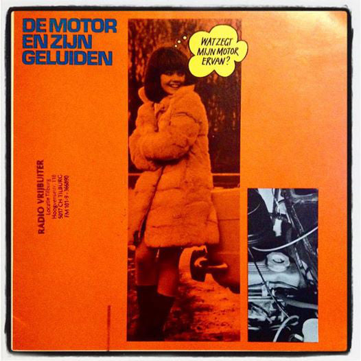 No Artist - De Motor En Zijn Geluiden (Flex-Disc) 26447 Vinyl Singles Vinyl Goed / Hoes Goed