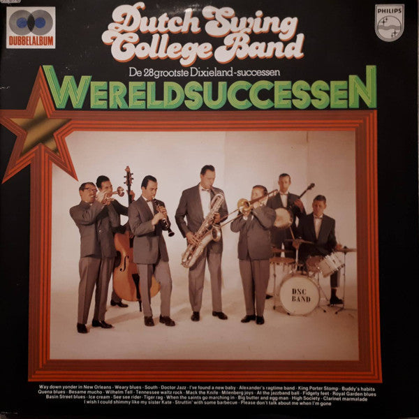 Dutch Swing College Band - De 28 Grootste Dixieland-Successen (LP) Vinyl LP Vinyl Zeer Goed / Hoesje Goed "VINYLSINGLES.NL"