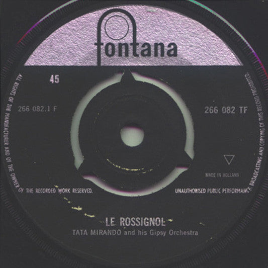 Tata Mirando und sein Gipsy Orchestra - Le Rossignol 32143