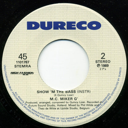 MC Miker G - Show 'M The Bass 15793