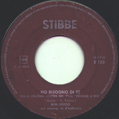 Nini Rosso - Il Silenzio 39824 Vinyl Singles Vinyl Goed / Hoes Generic