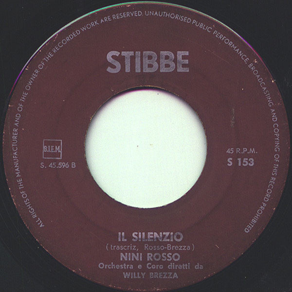 Nini Rosso - Il Silenzio 39824 Vinyl Singles Vinyl Goed / Hoes Generic