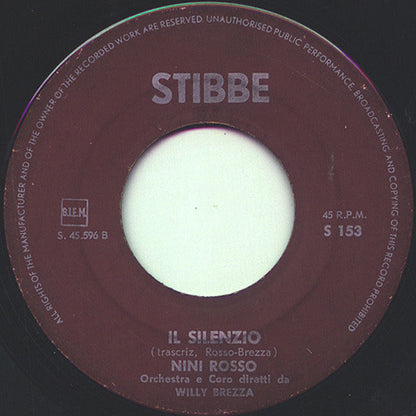 Nini Rosso - Il Silenzio 39824 Vinyl Singles Vinyl Goed / Hoes Generic