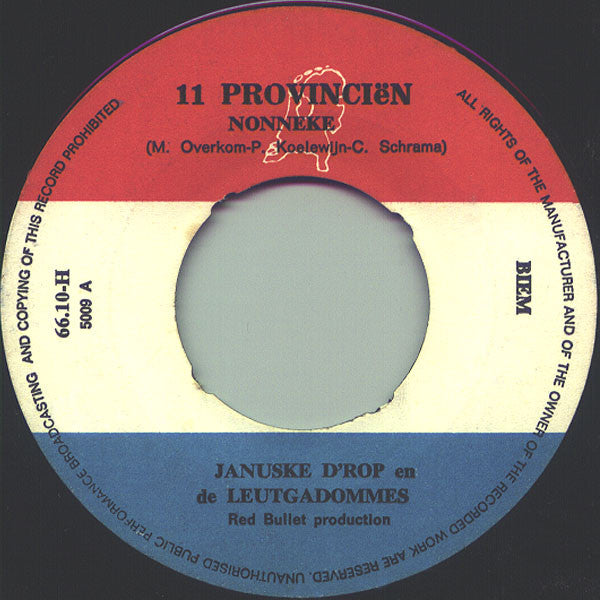 Januske D'rop En Leutgadommes - 't Nonneke 41819 Vinyl Singles Vinyl Goed / Hoes Generic