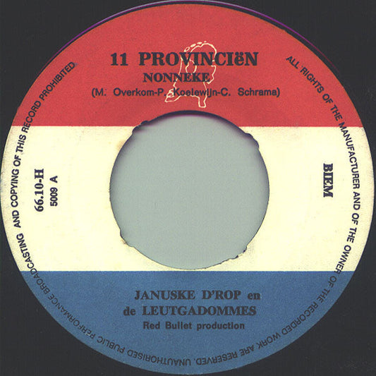 Januske D'rop En Leutgadommes - 't Nonneke 41819 Vinyl Singles Vinyl Goed / Hoes Generic