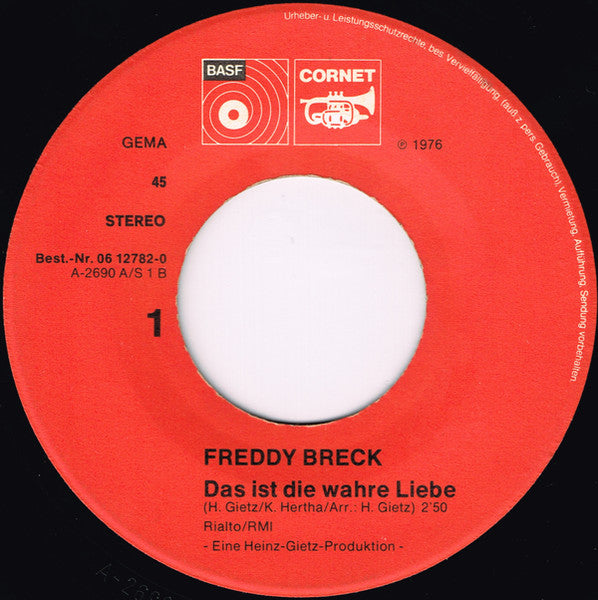 Freddy Breck – Das Ist Die Wahre Liebe 30951