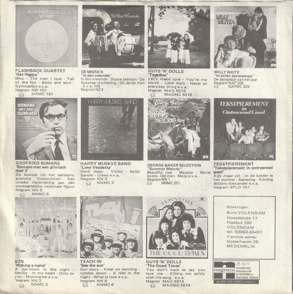 George Baker - Rosita 14296 Vinyl Singles Vinyl Zeer Goed / Hoesje Goed "VINYLSINGLES.NL"