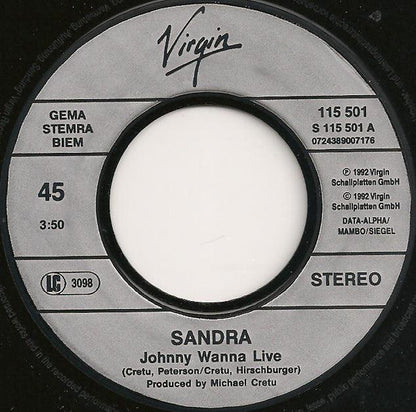 Sandra - Johnny Wanna Live 15148