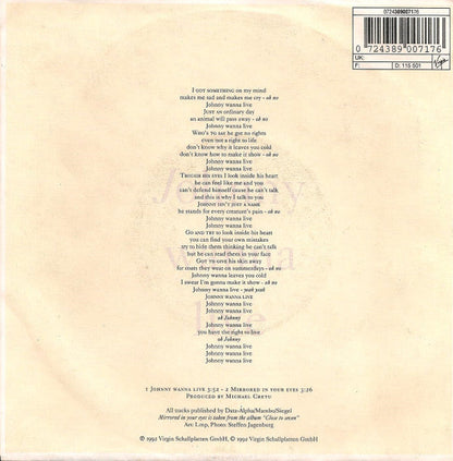 Sandra - Johnny Wanna Live 15148