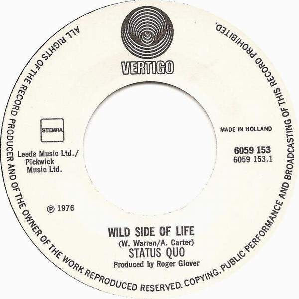 Status Quo - Wild Side Of Life 17617