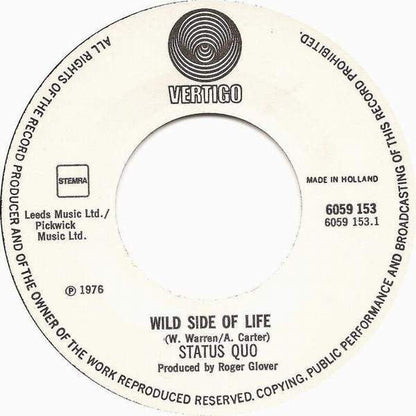 Status Quo - Wild Side Of Life 17617