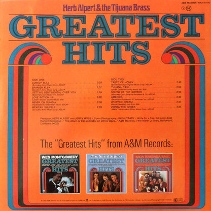 Herb Alpert &amp; The Tijuana Brass – Greatest Hits (LP) 51521