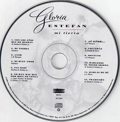 Gloria Estefan - Mi Tierra (CD) 70878 Compact Disc Goede Staat