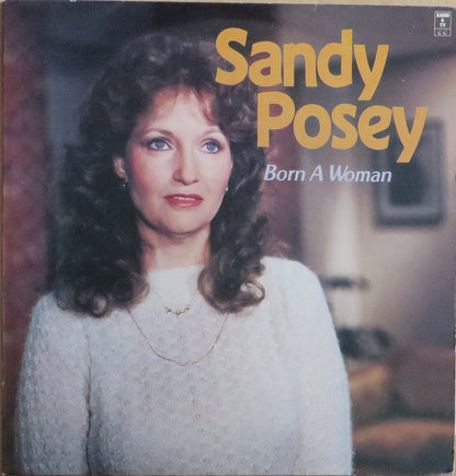 Sandy Posey - Born A Woman (LP) 40503 Vinyl LP Vinyl Goed / Hoes Goed