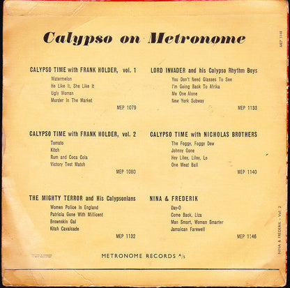 Nina & Frederik - Eden Was Just Like This 23960 Vinyl Singles EP Vinyl Goed / Hoes Goed