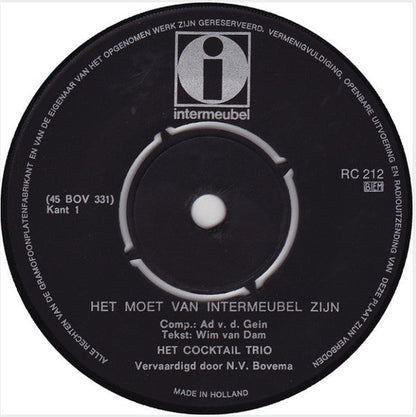 Cocktail Trio - Het Moet Van Intermeubel Zijn 16131