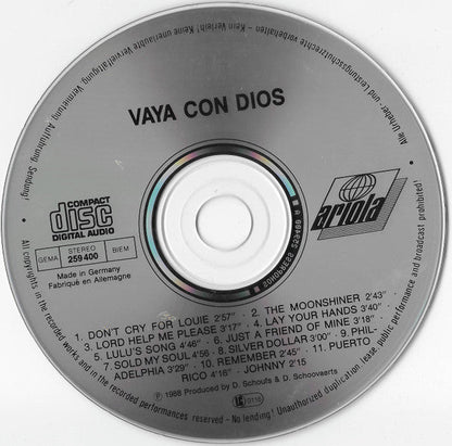 Vaya Con Dios - Vaya Con Dios (CD) 70500 Compact Disc Goede Staat