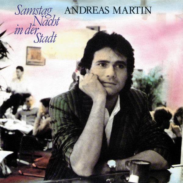 Andreas Martin - Samstag Nacht In Der Stadt 40789 Vinyl Singles Vinyl Goed / Hoes Goed