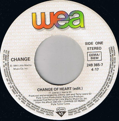 Change - Change Of Heart 14740