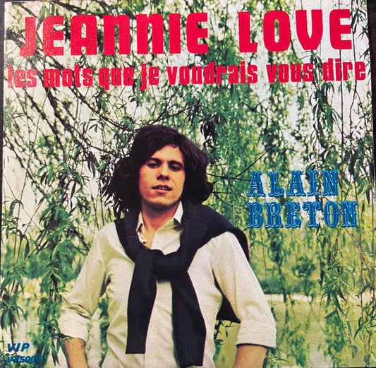 Alain Breton - Jeannie Love 03175 Vinyl Singles Vinyl Goed / Hoes Goed