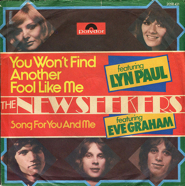 New Seekers - You Won't Find Another Fool Like Me 30287 Vinyl Singles Vinyl Goed / Hoes Goed