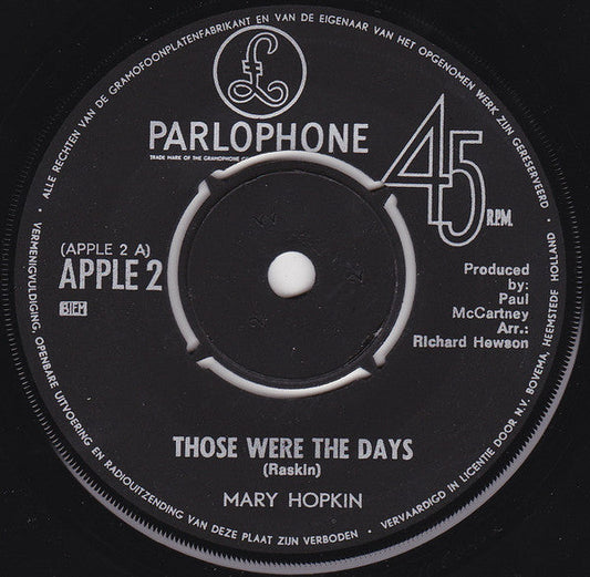 Mary Hopkin - Das waren die Tage 37468