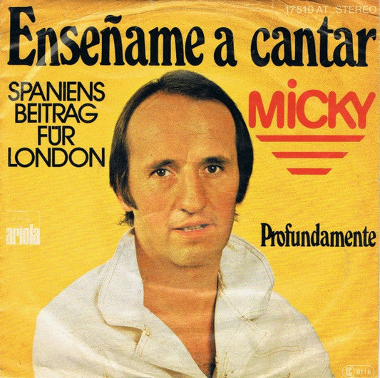 Micky - Enseñaname A Cantar 36560