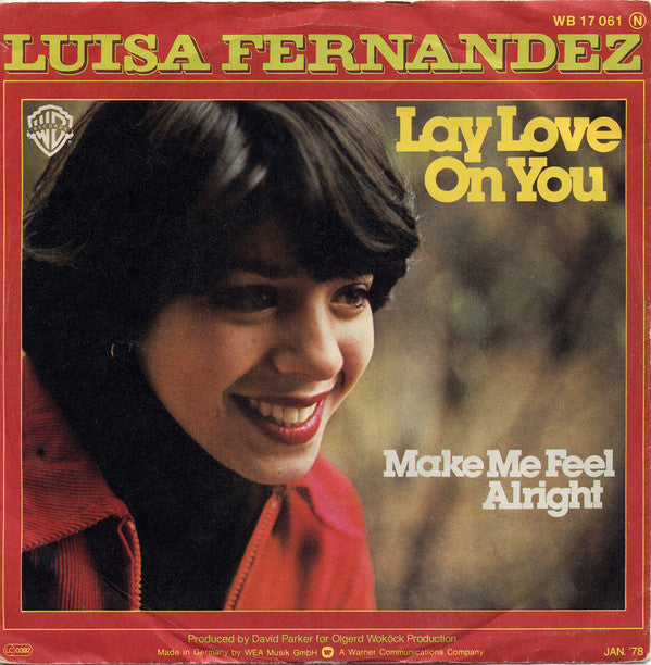 Luisa Fernandez - Lay Love On You 24481 Vinyl Singles Vinyl Goed / Hoes Goed