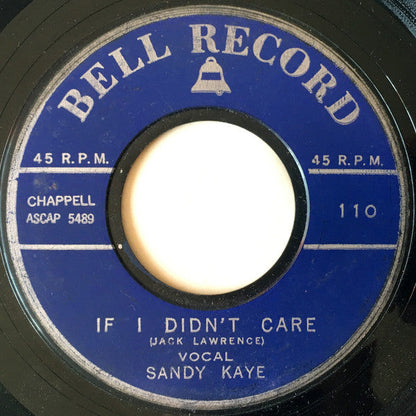 Sandy Kaye / Joe Arnold – Wenn es mir egal wäre 13717