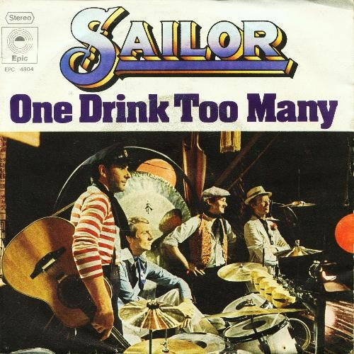 Sailor - One Drink Too Many 42063 Vinyl Singles Vinyl Goed / Hoes Goed