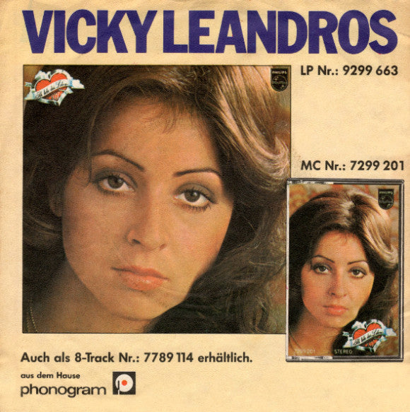 Vicky Leandros - Tango D'Amor 41032 Vinyl Singles Vinyl Goed / Hoes Goed