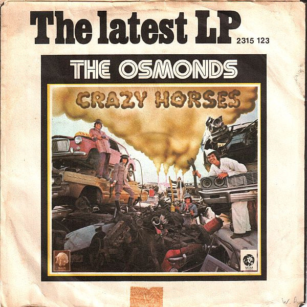 Osmonds - Crazy Horses 38752b Vinyl Singles Vinyl Goed / Hoes Redelijk