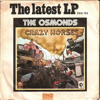 Osmonds - Crazy Horses 38752b Vinyl Singles Vinyl Goed / Hoes Redelijk