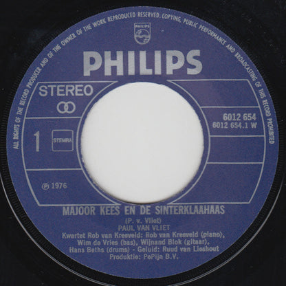 Paul van Vliet - Majoor Kees En De Sinterklahaas 14462 Vinyl Singles Vinyl Goed / Hoes Goed