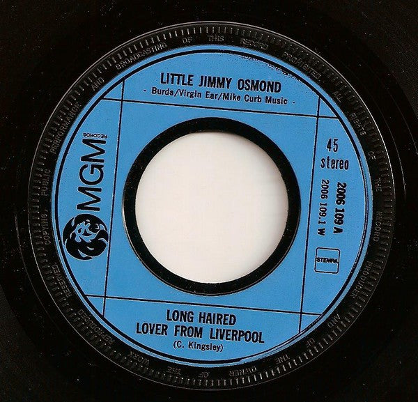 Little Jimmy Osmond – Langhaariger Liebhaber aus Liverpool 02561