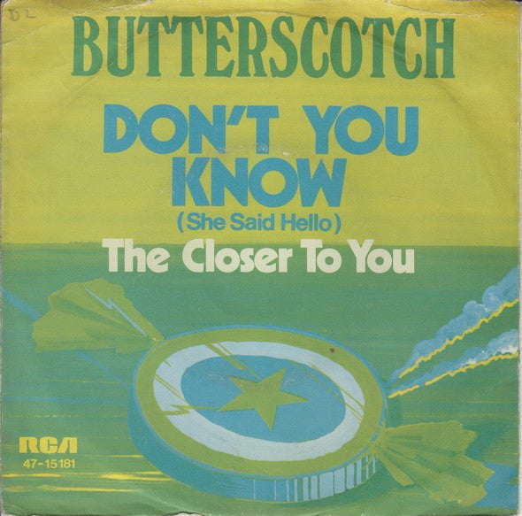 Butterscotch - Weißt du nicht (Sie sagte Hallo) 32848