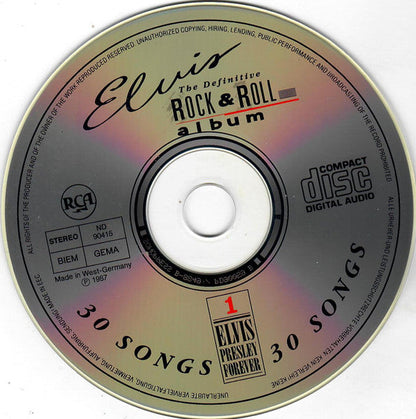 Elvis Presley - The Definitive Rock & Roll Album (CD) 70744 Compact Disc Goede Staat