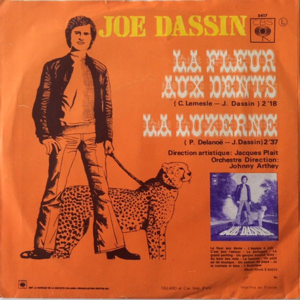 Joe Dassin – La Fleur Aux Dents 12361