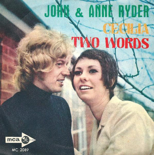 John & Anne Ryder - Cecilia 42805b vinylsingle Vinyl Goed / Hoes Redelijk
