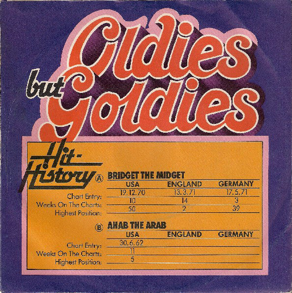 Ray Stevens - Bridget The Midget 12182 Vinyl Singles Vinyl Goed / Hoes Goed