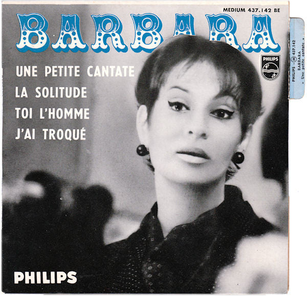Barbara - Une Petite Cantate 42745 Vinyl Singles EP Vinyl Goed / Hoes Goed