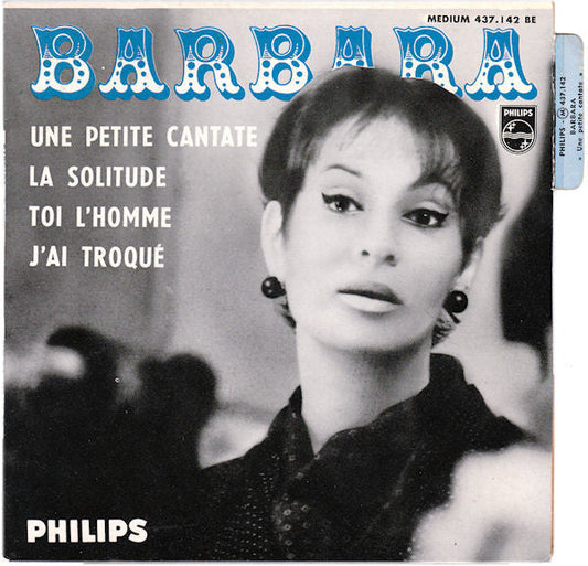 Barbara - Une Petite Cantate 42745 Vinyl Singles EP Vinyl Goed / Hoes Goed