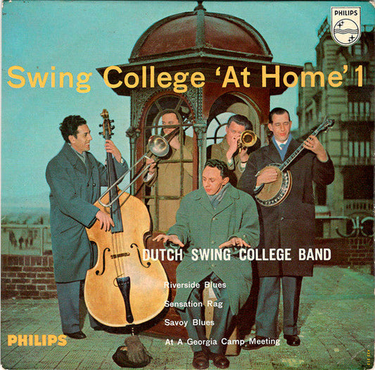Dutch Swing College Band - Swing College "At Home" 1 42524 Vinyl Singles Vinyl Goed / Hoes Goed