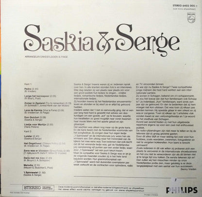 Saskia &amp; Serge – Saskia &amp; Serge (LP) 49809 (B)