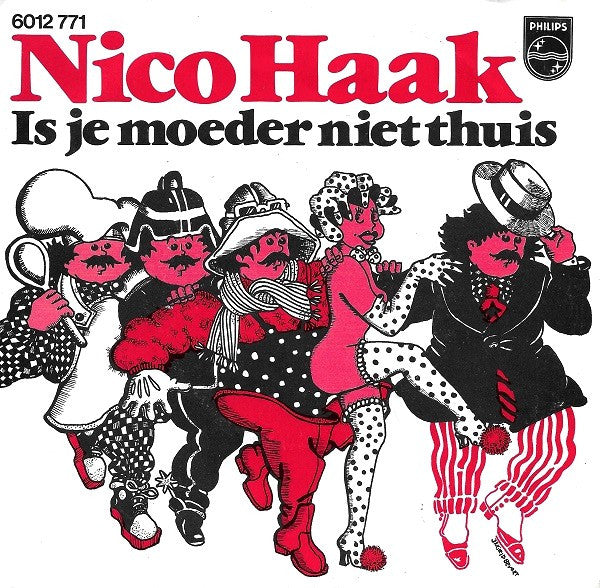 Nico Haak - Is Je Moeder Niet Thuis 43481 Vinyl Singles Vinyl Goed / Hoes Goed