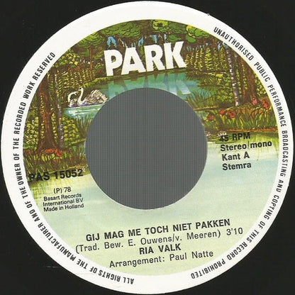 Ria Valk - Gij Mag Me Toch Niet Pakken 23688 Vinyl Singles Vinyl Goed / Hoes Goed